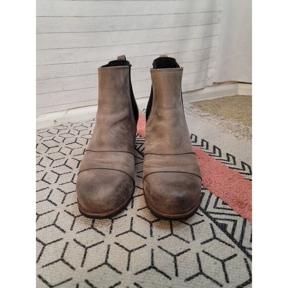SOREL LEA WEDGE IN BLACK QUARRY, SZ 11 - Picture 3 of 11